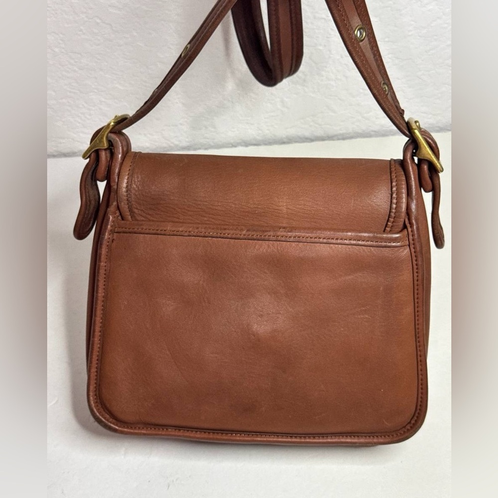 Vintage Coach Rambler’s Legacy Bag Brown - Picture 5 of 15